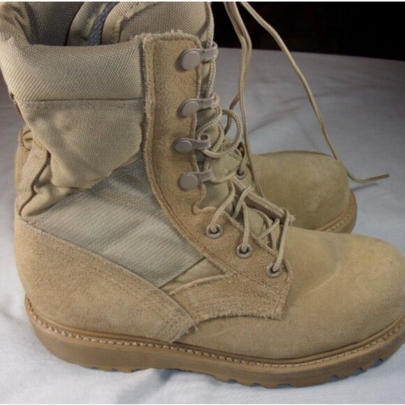 UFCW MILITARY TACTICAL COMBAT 8430 TAN sz5.5W BOOTS MADE IN THE USA SV 114 main image 6